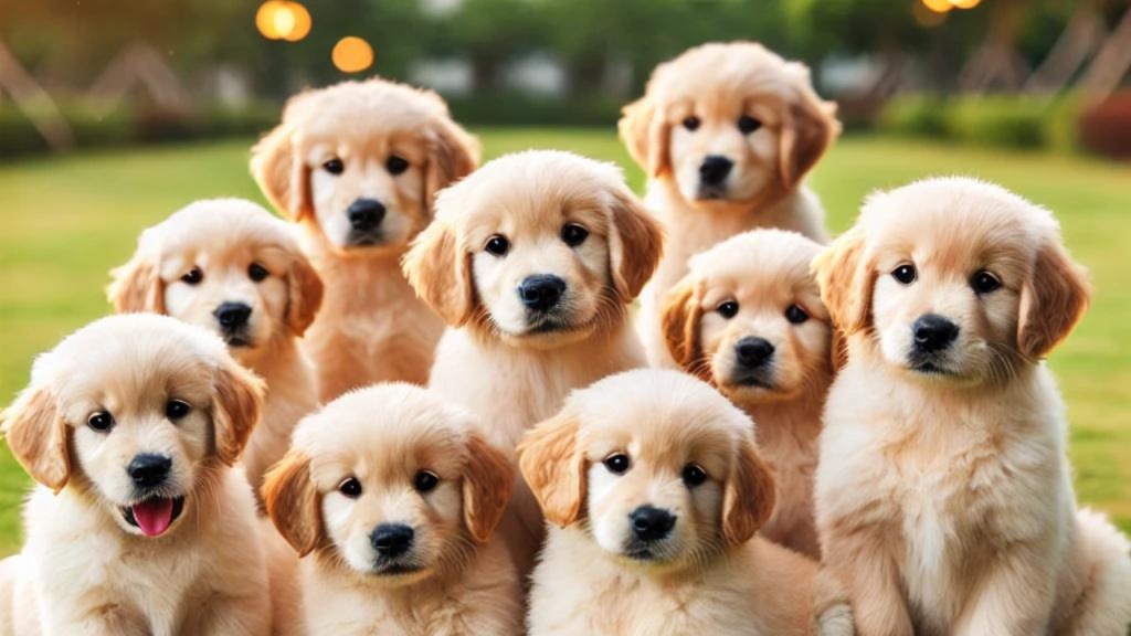 Golden Retriever puppies