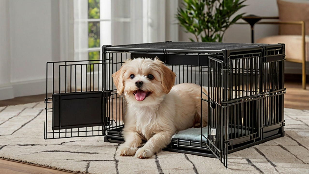 Small dog crate